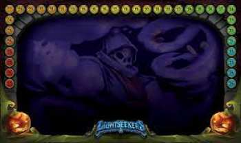 5510110130 Tapis Playmate Lightseeker Skull Violet 34*60cm