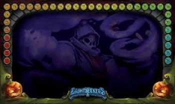 5510110130 Tapis Playmate Lightseeker Skull Violet 34*60cm